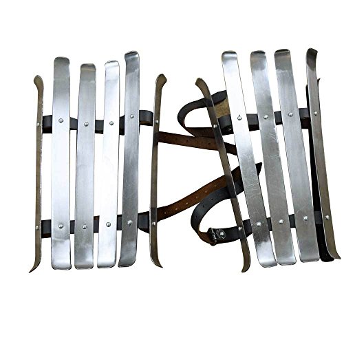 Splinted Greaves - 16 Gauge
