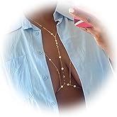 Sexy Sequins Gold-toned Bra Body Chains Layered Harness Bralette Bikini Body Jewelry Boho Summer Beach Nightclub Waist Belly Chain (Gold)