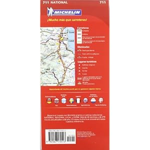 Escandinavia, Finlandia. Mapa National 711