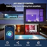 Treatlife-Smart-Light-Bulbs-4-Pack-Music-Sync-Color-Changing-Light-Bulb-Works-with-Alexa-Google-Home-A19-Dimmable-LED-Light-Bulb-9W-800-Lumen-for-Party-Decoration-Smart-Home-Lighting