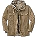 Legendary Whitetails Men's Voyager Hooded Shirt Jacket Oak Medium