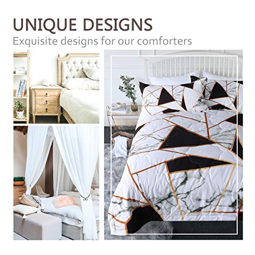 1 BlessLiving+Comforter+Reversible+Comfortable+Geometric