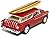 12 pcs in Box: 5" 1955 Chevy Nomad with Surfboard 1:40 Scale (Blue/Green/Metallic Red/Red)
