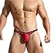 MuscleMate Premium Men's Thong Sexy Sport Comfort G-String Lovely Thong Man Low Raise Underwear Blue