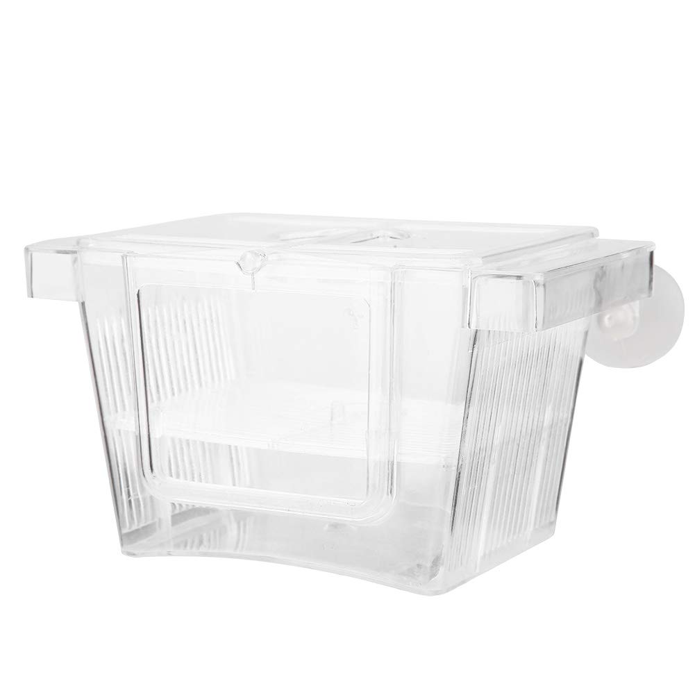 Tnfeeon Acrylic Fish Breeding Box, Fish Breeding Box, Protect Baby Fish Hatch