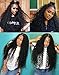 Curly Human Hair Full Lace Wigs 130% Density Brazilian Loose Deep Curly Wig for Black Women Natural Color 14 inch