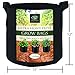 AROMA TREES Round Plant Grow Bags Heavy Duty Thickened Fabric Pot Grow Bags with Handles for Gardening Pots, Aeration Container, Planters Healthy Root System (10-Pack 7 Gallon)thumb 1