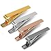 Beneleaf Men Skinny Fashion Tie Bar Clips, 1.8 inch Set of 4 Colors