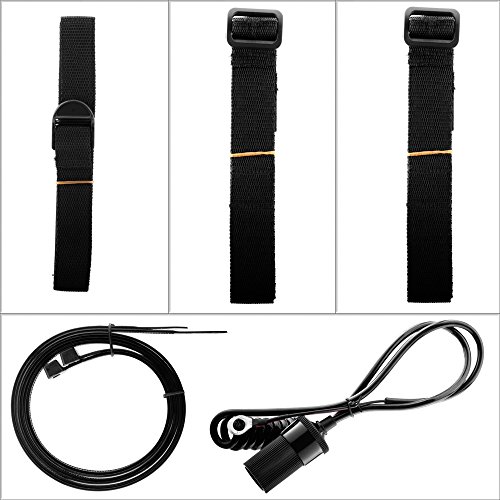 BOSS Audio ATV30BRGB Bluetooth, Amplified,  Multi-Color Illumination, ATV/UTV Sound System, Weather-Proof Marine Grade, Bluetooth Remote, 12 Volt Application Friendly