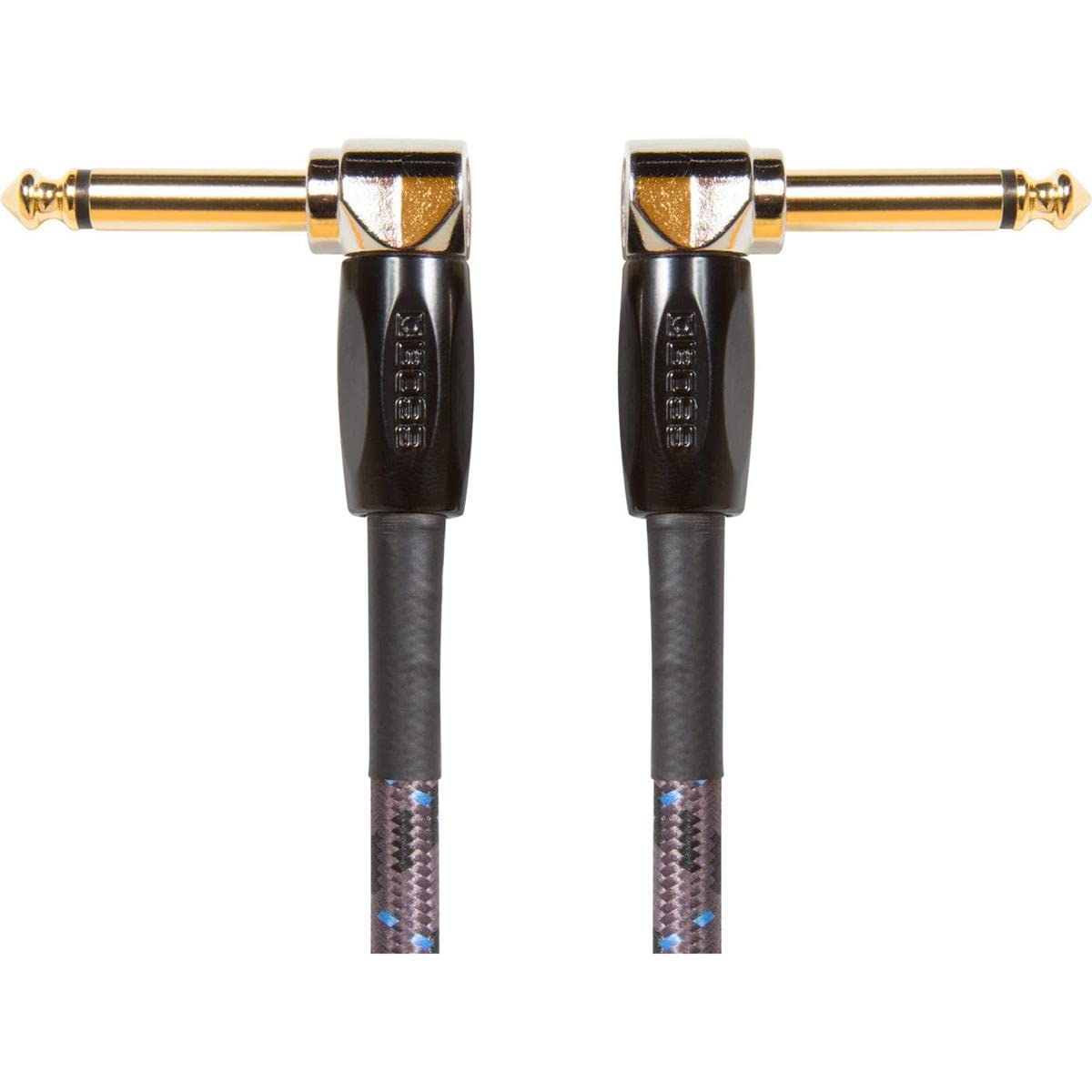 BOSS BIC-PC-3 TS - TS Angled to Angled Instrument Cable (3-Pack) - 6 Inches