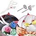 Cake Decorating Kit 82 pcs - JDDZ New Baking Supplies - Cookie Decorating Kit with Icing Bags and Tips - New Cupcake Decorating Kit with 48 Tips and 20 Icing Bags with Pattern Chart