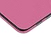 Skinomi Pink Carbon Fiber Full Body Skin Compatible with Samsung Galaxy View (18.4 inch)(Full Coverage) TechSkin with Anti-Bubble Clear Film Screen Protector
