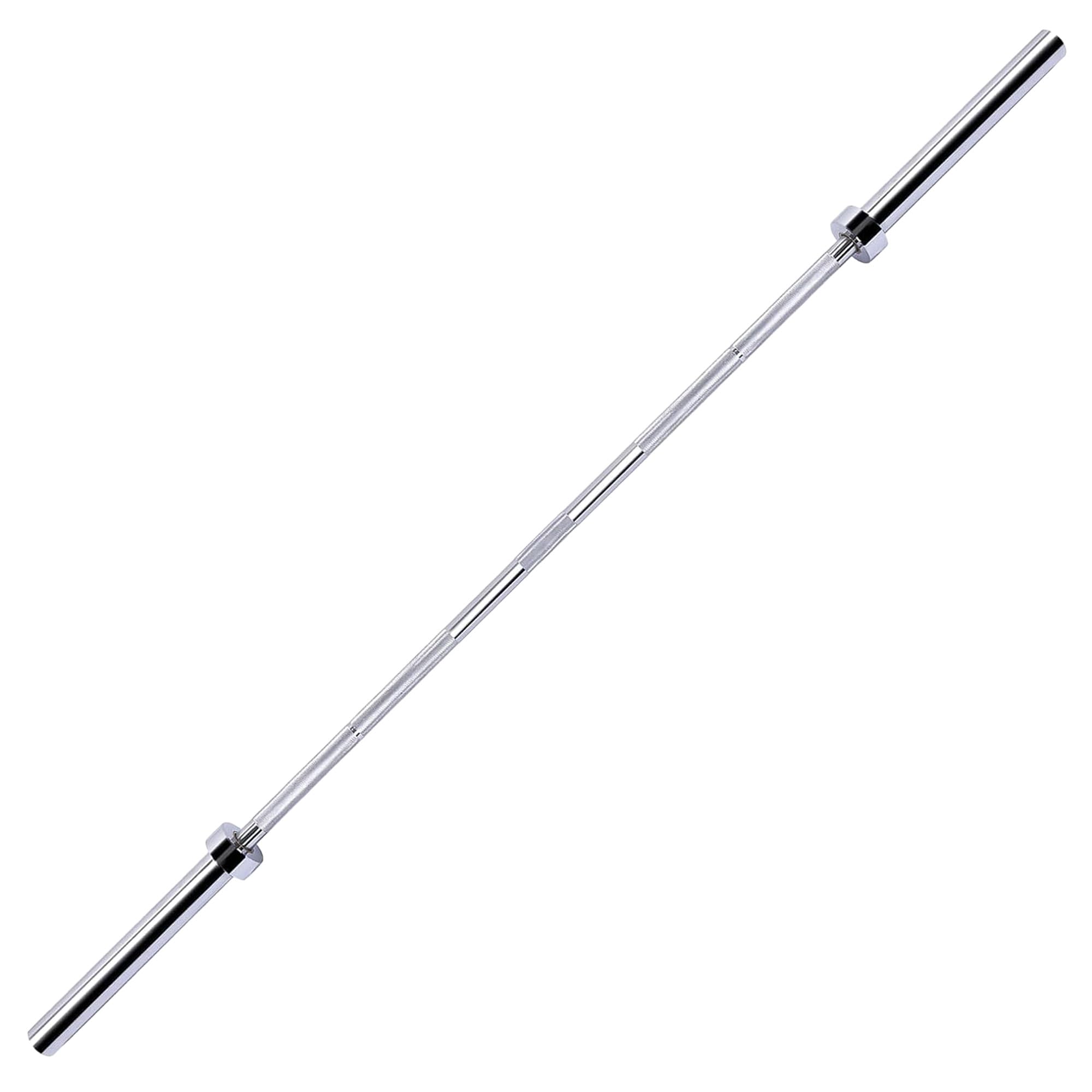Photo 1 of Fitvids Olympic Bar for Weightlifting and Power Lifting Barbell, 700-Pound Capacity, 6 Foot