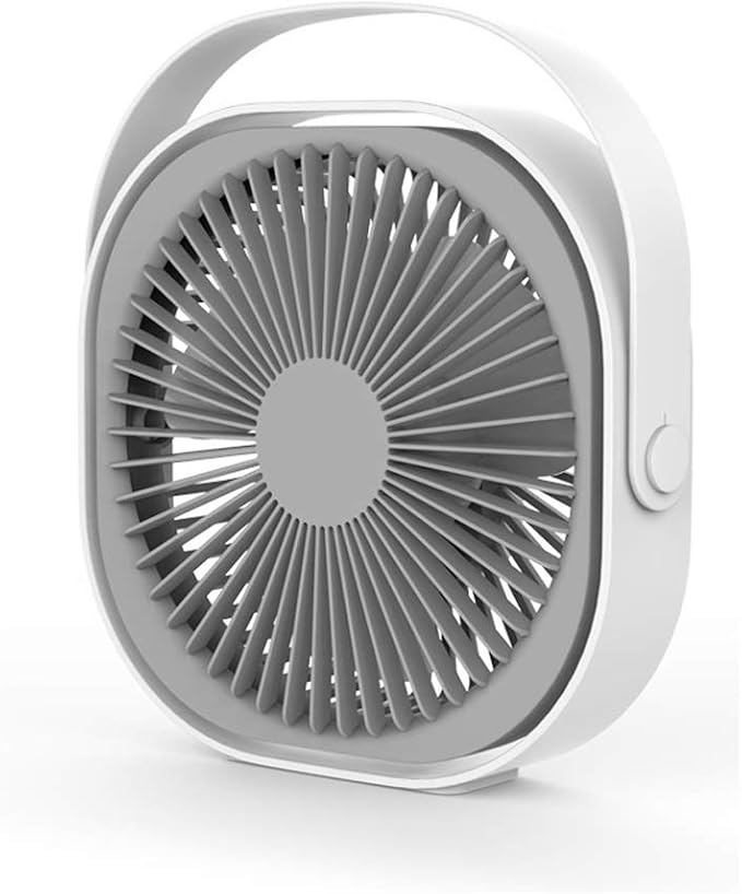 Quiet Fans for Sleeping, USB Desk Fa Fan Portable Fan 360° Adjustable 3