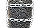 The ROP Shop | New Pair of 26x12x12 26x12.00-12 Snow Mud Traction TIRE Chains, 2-Link Spacing