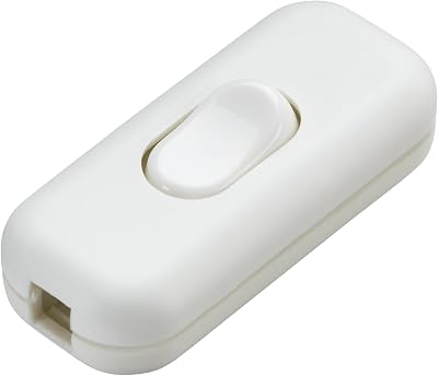 Knightsbridge ST6AWH Knightsbridge 6A DP Inline Cord Switch White