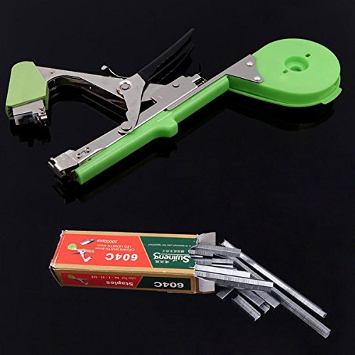 10000Pcs Carbon Steel Nails Garden Staples Tool For Plant Tapetool