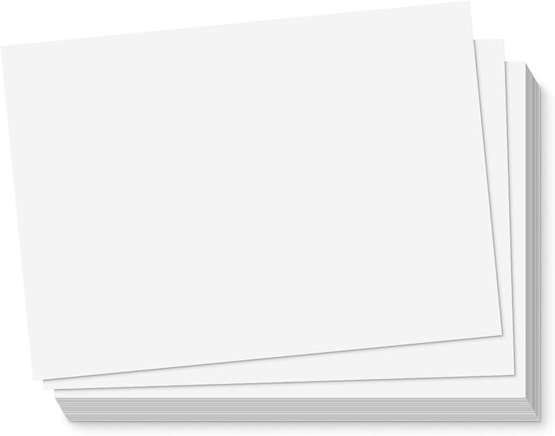 Sweetzer & Orange 300gsm Postcard Paper 5x7 Blank Front Back 50 Pack