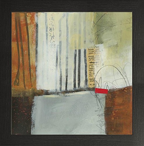 Frame Company Watson Range Autumn Lines II by Jane Davies Picture Frame, Wood - 20 x 20 Inches, Black