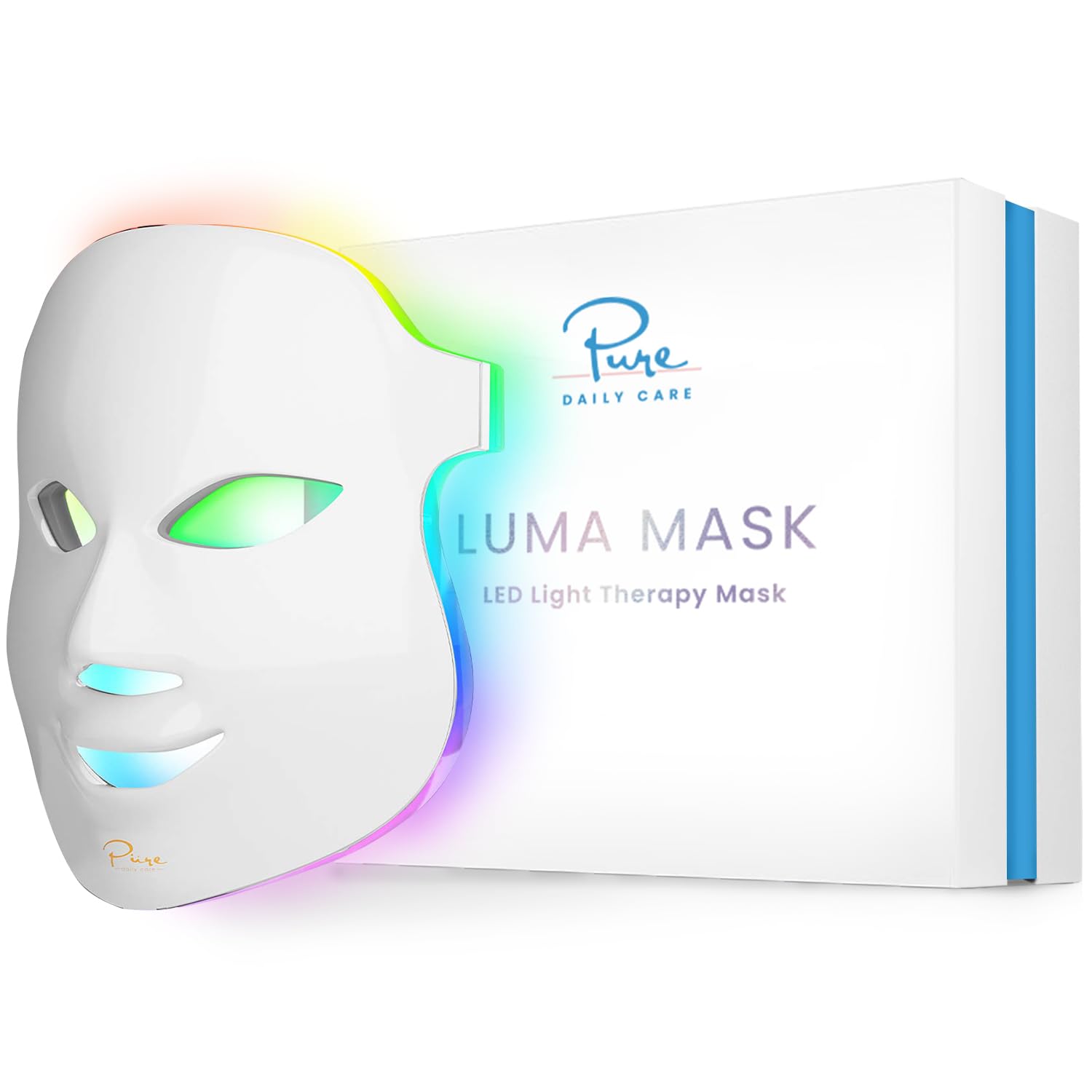 Photo 1 of *MASK ONLY* Pure Daily Care Luma Mask LED Skincare Device for the Face | 7 Advanced Color Modes | 5 Light Intensity Levels | All Skin Types