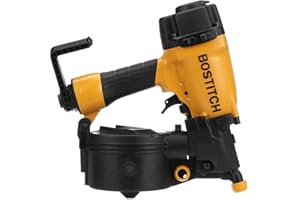 BOSTITCH Coil Siding Nailer, Pneumatic Siding Nail Gun, 1-1/4-Inch to 2-1/2-Inch, 15 Degree (N66C)
