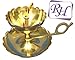 Brass Deepak, Diya and Metal Lohban dhoop Diya for Puja and Religeus Item (Brass, 3-Inch)