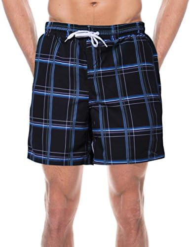 Senker Mens Swim Trunks Beach Board Shorts