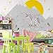 Unicorn Wall Decals Decor Stickers Large Gifts for Kids Teen Girls Boys Rooms Bedroom Nursery Bedding