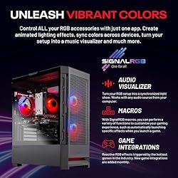 Skytech Blaze4 Mini Gaming PC Desktop, Ryzen 7 5700