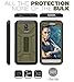 Encased Galaxy S5 Pantera Series Shockproof Case with Built-in Screen Protection & Belt Clip Holster (Green Camo)