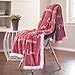 Chanasya Premium Love & Joy Inspiring Gift Throw Blanket - Cozy, Warm and Fluffy Sherpa - Perfect Caring, Uplifting, Thoughtful, Personalized Gift for Blessings, Peace and Prayer (65x50 inches) Pink