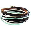 Soft Leather Multicolour Ropes Women Leather Bracelet Women Wrap Cuff Bracelet SL2284 by COOLLA