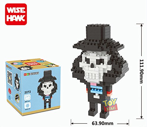 WISE HAWK Brooke Mini Blocks 3D puzzle Children's Educationa Building Blocks Toy Gift -267pcs