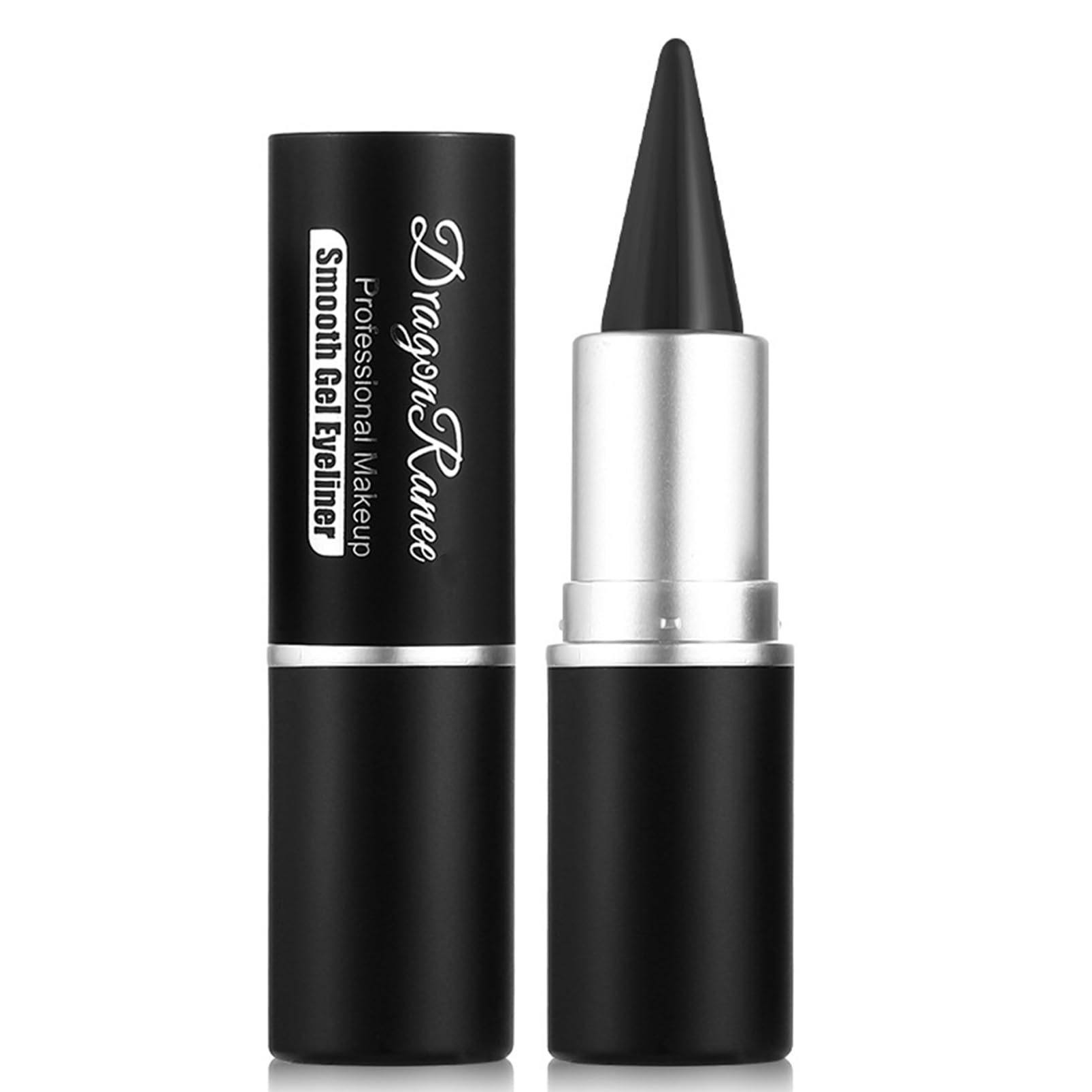 Eyeliner, Long Lasting Black Eyeliner Pencil Waterproof Eye Liner Pencils, Quick Dry Easy Control Smudge Proof Matte Finish Makeup Eye Liners For All Eye Shapes (Black)