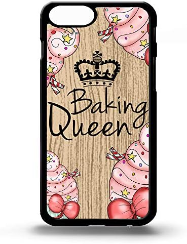 LIKE YOUR FACE Baking queen phrase cake cupcake baking cupcake quote slogan rubber phone case cover for iphone 5 5s 6 6s 7 8 plus X XS MAX XR (IPHONE 6 6S)