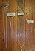 Bosmere Small-Faced Zinc Metal Plant Marker with Carbon Pencil, 10