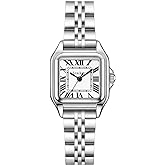 Szaikyri Classic Square Watches for Women with Roman Numerals Ladies Casual Dress Watch
