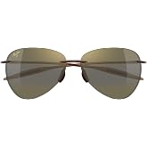 Maui Jim Polarized Men's and Women's Sugar Beach Rimless Sunglasses