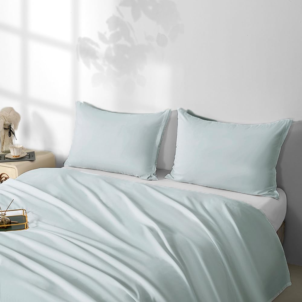 Photo 1 of 2 Pack Microfiber Queen Zipper Pillowcases, Soft Comfortable Not Shrink Light Gray Pillow Case, Breathable Pillow Cases Set of 2 (20x30 Inches)