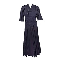 Japanese Kendo Uniform Set Aikido Samurai Hakama