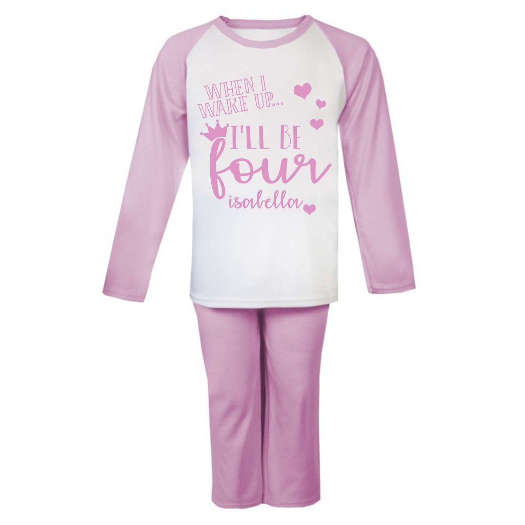 personalised 1st birthday pjs