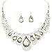 Luxury Jewelry,Han Shi Womens Fashion Bohemia Bib Chain Necklace Earrings Pendant Collars