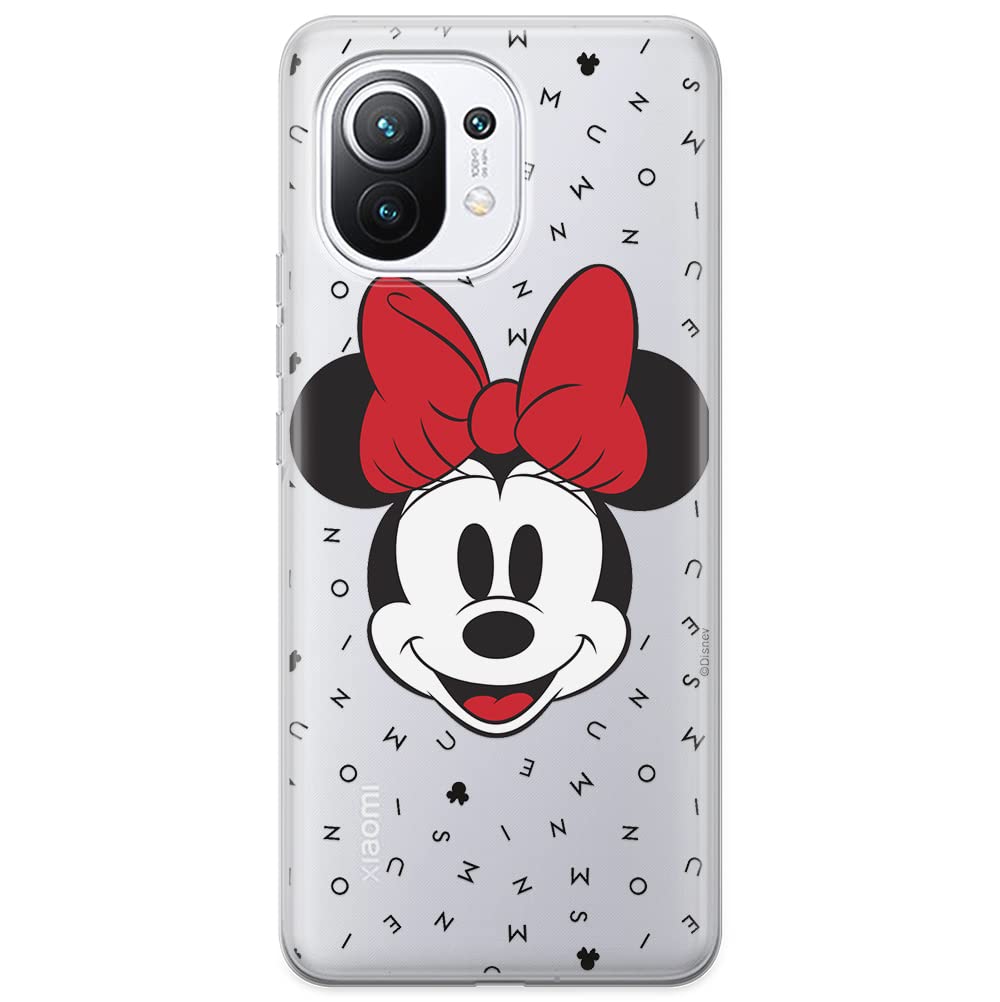 ERT GROUP mobile phone case for Xiaomi 11 original and officially Licensed Disney pattern Minnie 056 optimally adapted to the shape of the mobile phone, partially transparent