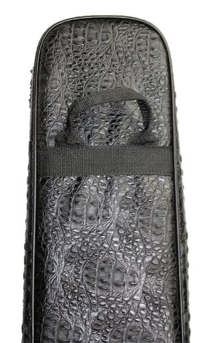 Walker & Williams Hybrid Hardtop Case/Gig Bag for Electric Guitars Black