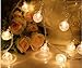 Crystal Ball Lights, Mulcolor 33ft/10m 100 LED Fairy Bubble Crystal Ball Lights Decorative Outdoor Globe String Lights for Christmas Trees, Garden, Patio, Wedding, Party and Holiday,Warm White