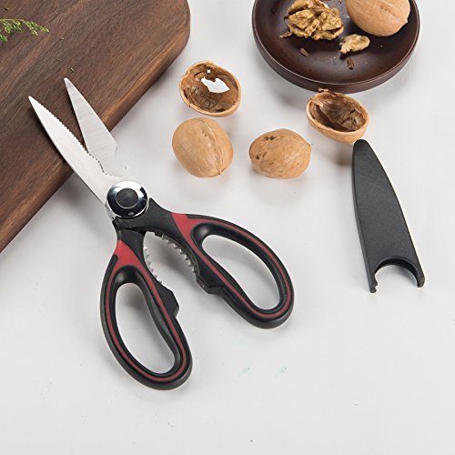 image for CO-Z Heavy Duty Kitchen Shears Multi-Purpose Utility Scissors for Chic