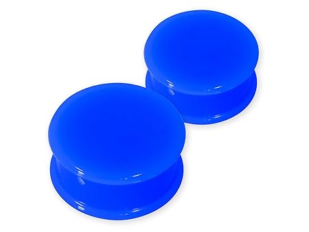 Fly Style Paar Flesh-Plugs aus Silikon in 12 Farben