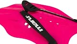 MARU Hand Paddles Pink – One-Size Swimming Paddles with Adjustable Straps view 3