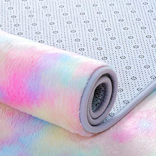 Maxsoft-Furry-Kids-Rainbow-Rugs-Colorful-Area-Rug-for-Girls-Bedroom-Nursery-Play-Room-Fuzzy-Carpet-for-Living-Room-Home-Decor-39x59-Feet