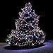 Twinkle Star 33 FT 100 LED String Lights Multicolor, Plug in 8 Modes Waterproof Indoor Outdoor Christmas Tree Wedding Party Bedroom Wall Decoration